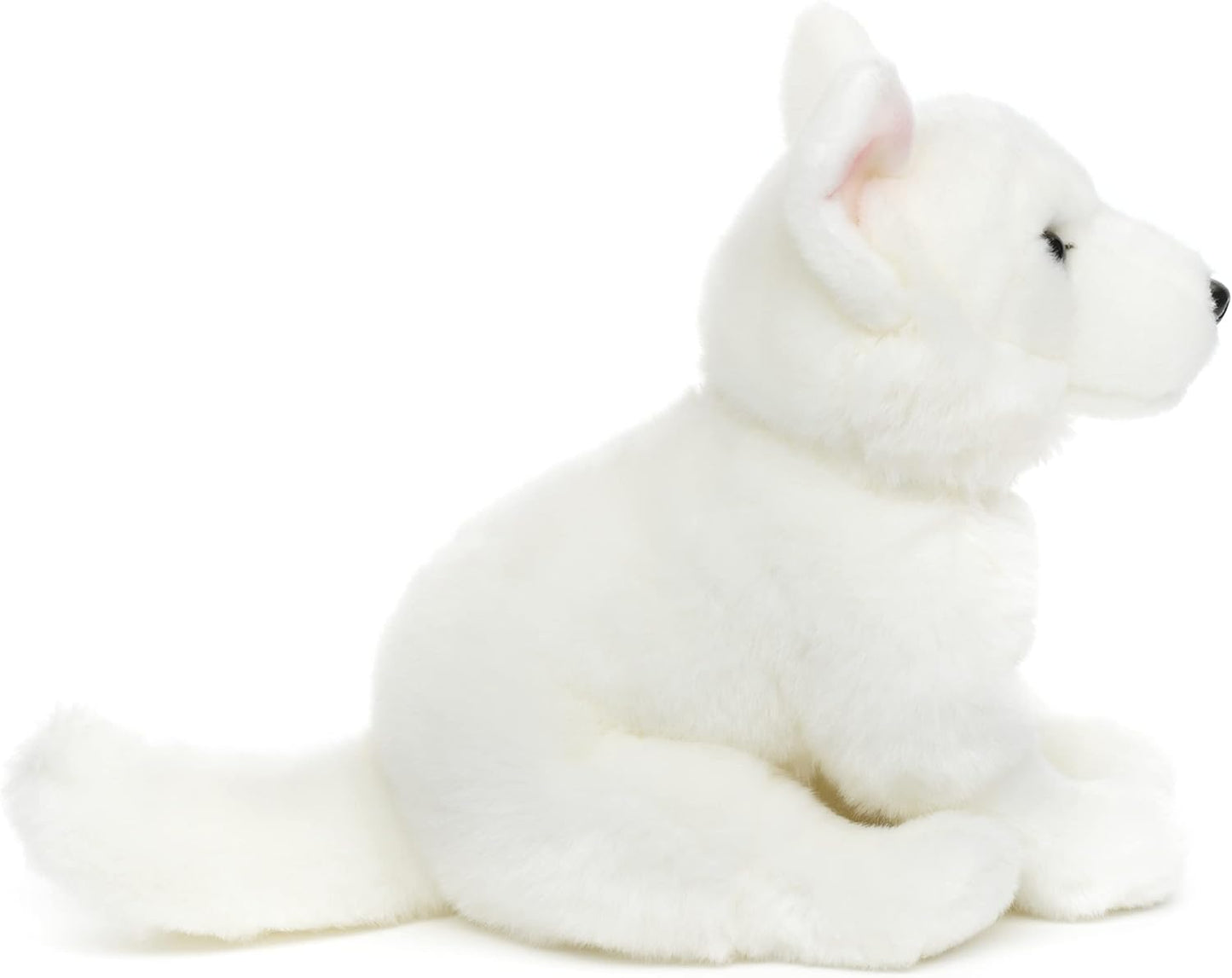 Plüschhund - Weißer Welpe