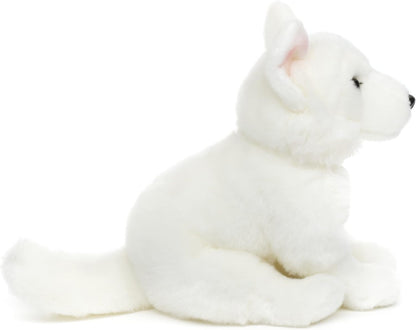 Plüschhund - Weißer Welpe