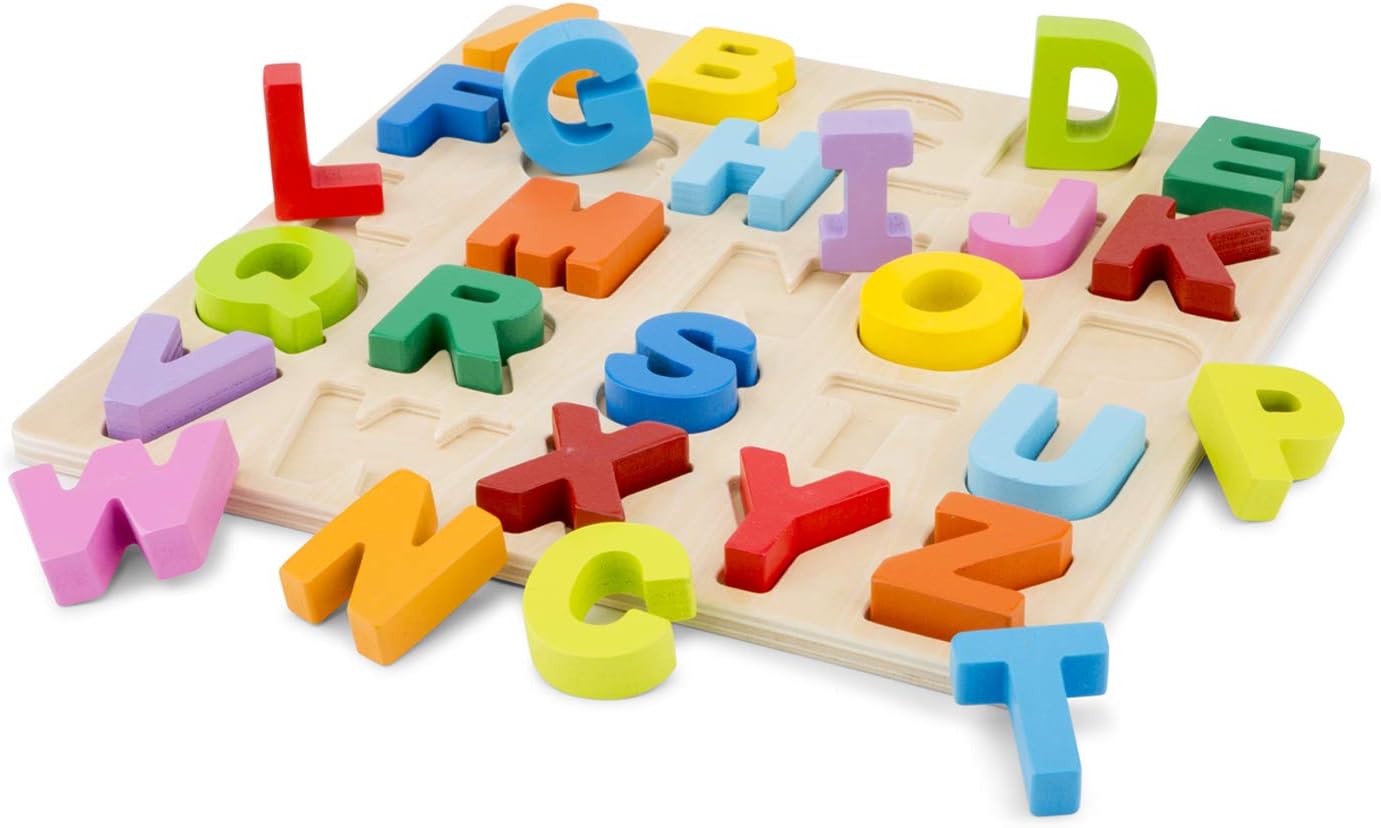 Bunte Alphabet-Puzzle für Kinder