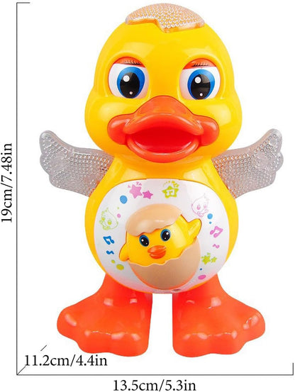 Tanzende Ente mit LED Licht