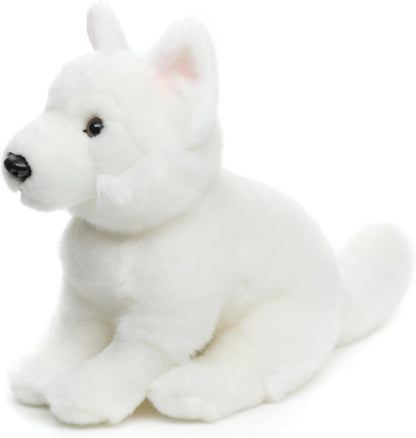 Plüschhund - Weißer Welpe