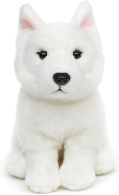 Plüschhund - Weißer Welpe