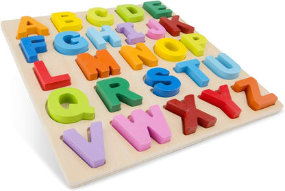 Bunte Alphabet-Puzzle für Kinder