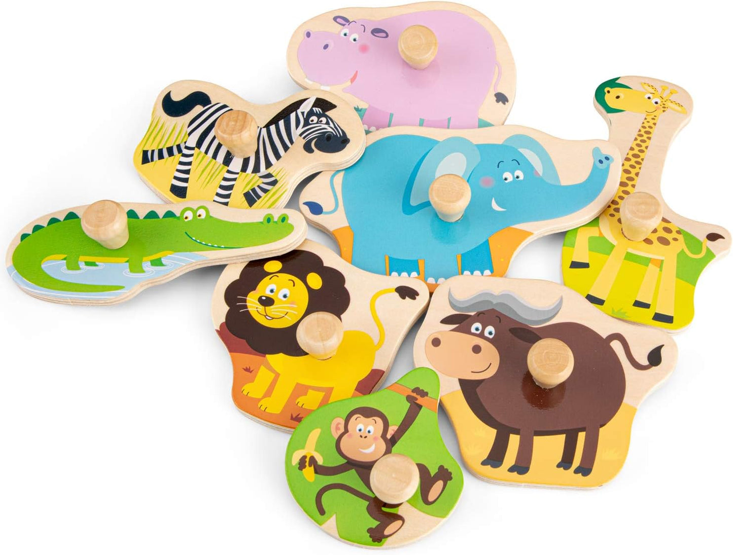 Tierpuzzle Safari-8 teilig