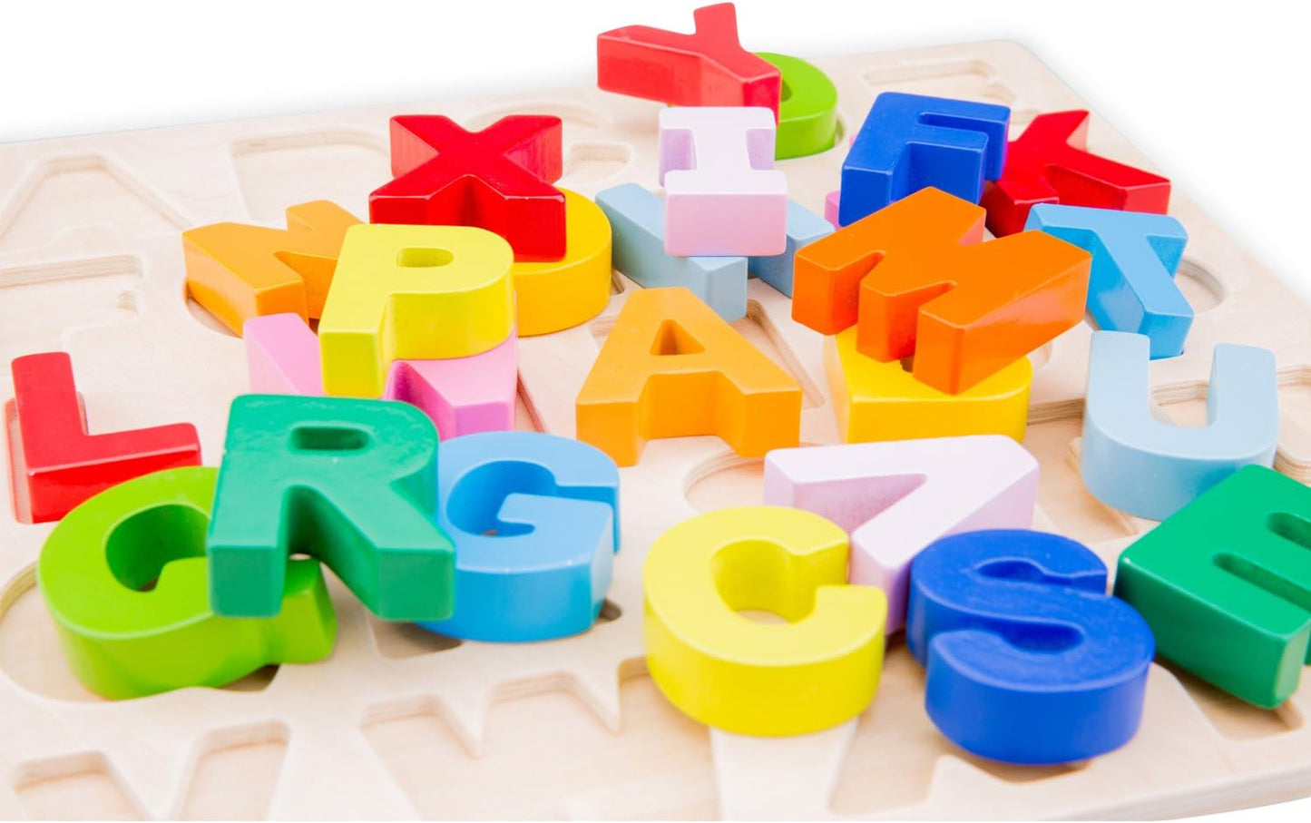 Bunte Alphabet-Puzzle für Kinder
