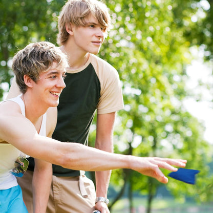 Cornhole Set mit 10 Sandsäcken - Fußball Theme