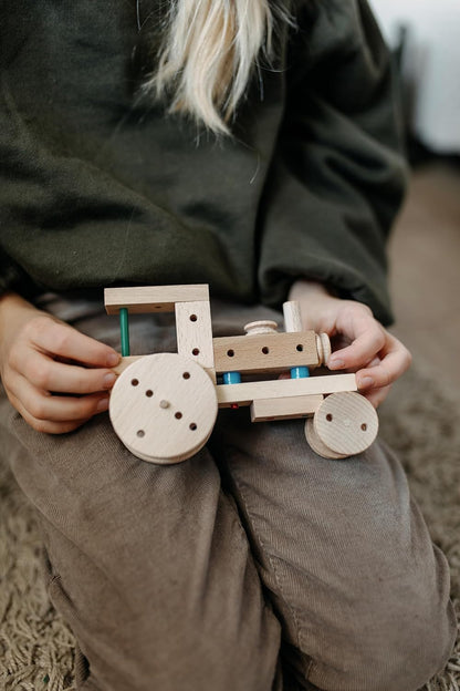 Holzkonstruktionsbaukasten für Kinder ab 5 Jahren