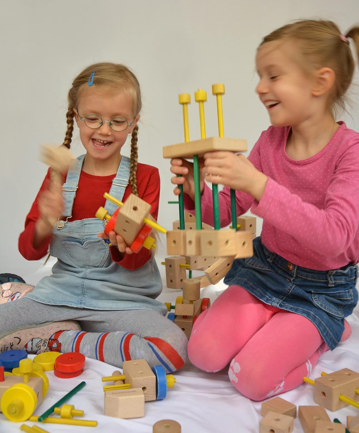 A108 Holz-Konstruktionsbaukasten