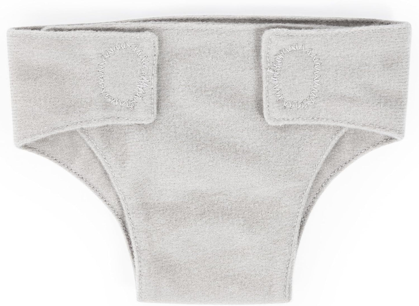 Babypuppe mit  4 Stoffwindeln in Rosa, Weiß, Grau und Rot