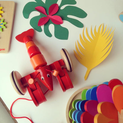 Roter Hummer Nachziehtier