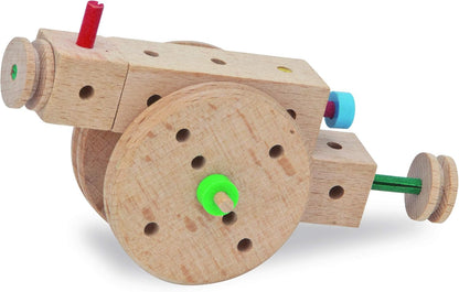 Holzkonstruktionsbaukasten für Kinder ab 5 Jahren